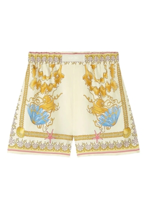 Versace Underwater Barocco shorts - Neutrals