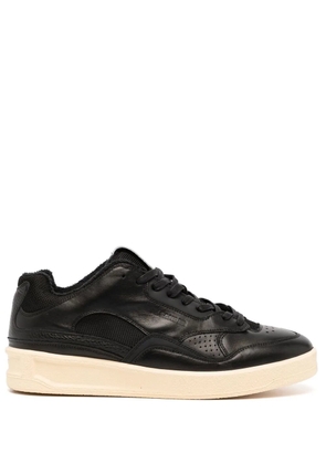 Jil Sander low-top lace-up sneakers - Black