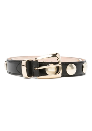KHAITE stud-embellished belt - Black
