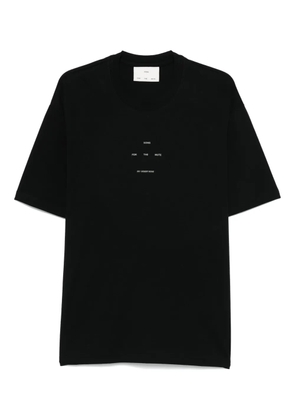 Song For The Mute logo-print T-shirt - Black