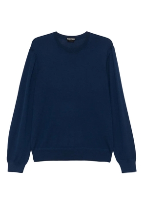 TOM FORD wool T-shirt - Blue