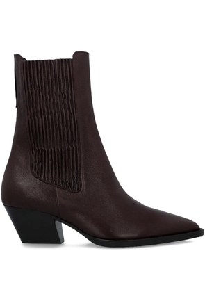 IRO 55mm Mazola Fit ankle boots - Red