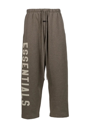 FEAR OF GOD ESSENTIALS logo-print drawstring track pants - Brown