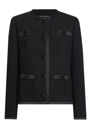Dolce & Gabbana button-fastening jacket - Black