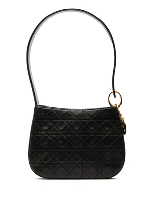 Christian Dior Pre-Owned 1997 Lambskin Cannage shoulder bag - Black