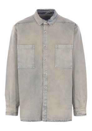 Rick Owens DRKSHDW patch-pockets denim jacket - Blue