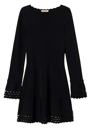 TWINSET scallop-trim dress - Black
