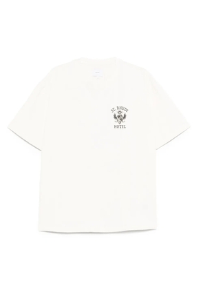 RHUDE eagle-print T-shirt - Neutrals