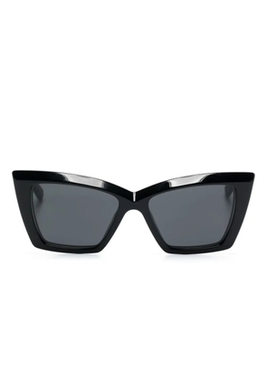 Saint Laurent Eyewear printed cat-eye sunglasses - Black