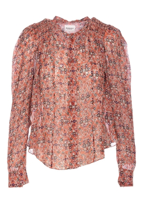 MARANT ÉTOILE patterned shirt - Red