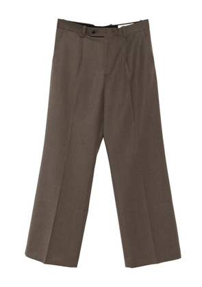 TONYWACK pleated pants - Brown