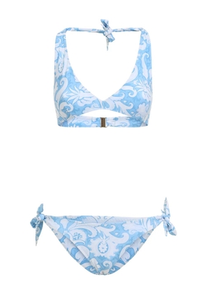 ETRO paisley-print bikini - Blue