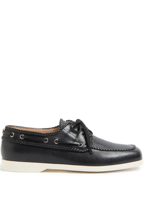 Valentino Garavani Palm Avenue boat shoes - Black