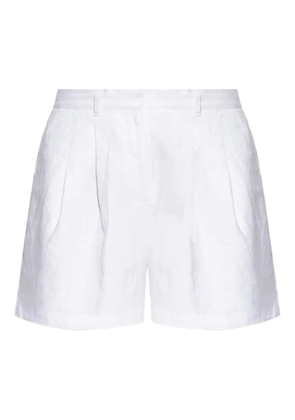 Posse pleated shorts - White