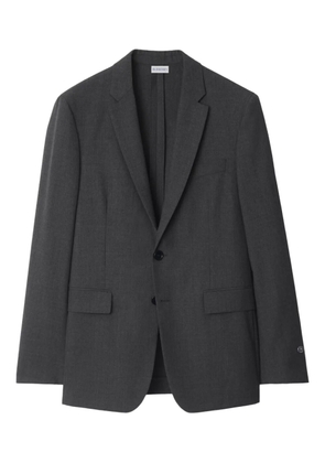 Burberry single-breasted blazer - Grey