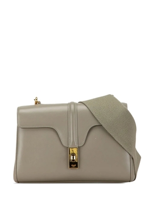 Celine Pre-Owned 2021 Teen Smooth Calfskin Soft 16 crossbody bag - Green