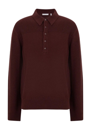 Helmut Lang Block polo jumper - Red