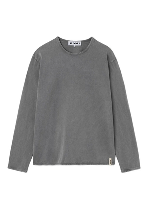 Sunnei cotton T-shirt - Grey