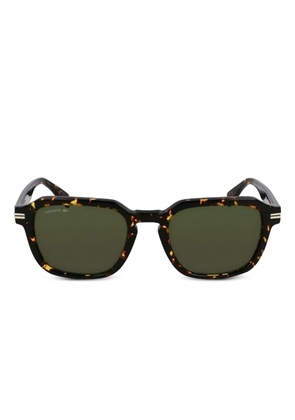 Lacoste tortoiseshell square-frame sunglasses - Brown