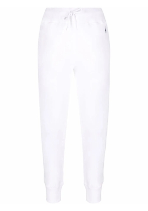 Polo Ralph Lauren logo-embroidered track pants - White