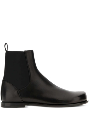 FENDI leather ankle boots - Black