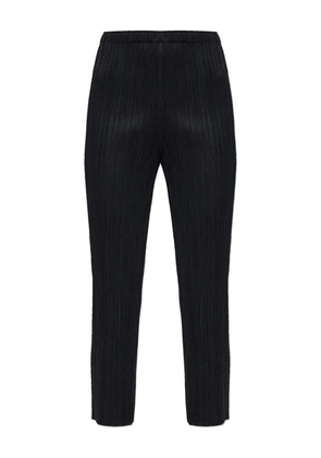 Pleats Please Issey Miyake pleated trousers - Black