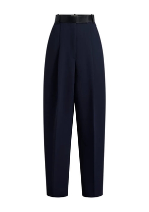 KHAITE Cullen pleated trousers - Blue