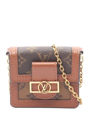 Louis Vuitton Pre-Owned 2020 Monogram Reverse Micro Dauphine crossbody bag - Brown