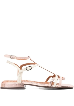 Chie Mihara strappy buckled flat sandals - Pink