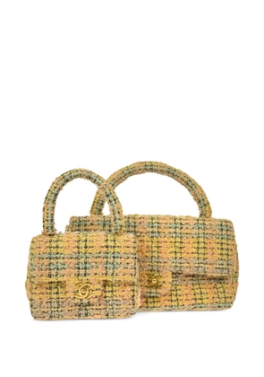 CHANEL Pre-Owned 1992 Classic Flap handbag set - Yellow