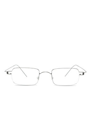 Lindberg rectangle-frame glasses - Grey