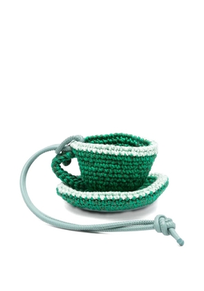 JW Anderson Teacup charm - Green