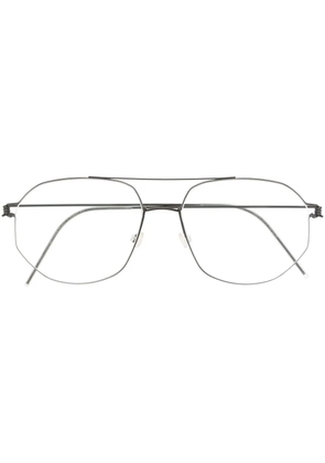 Lindberg pilot-frame glasses - Grey