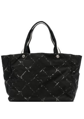 CHANEL Pre-Owned 1997-1999 diamond-print tote bag - Black
