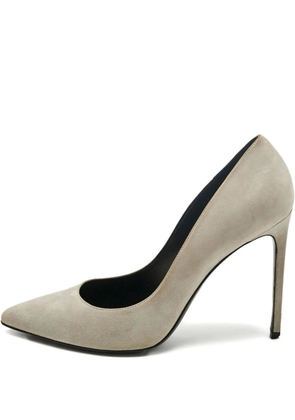 Saint Laurent Pre-Owned Anja stiletto pumps - Grey