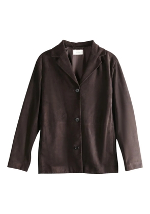 The Row button-fastening jacket - Brown