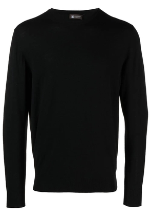 Colombo crew-neck wool jumper - Black