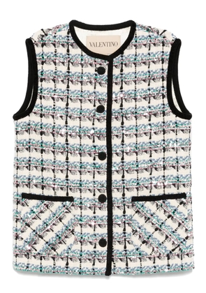 Valentino Garavani button-up vest - Neutrals