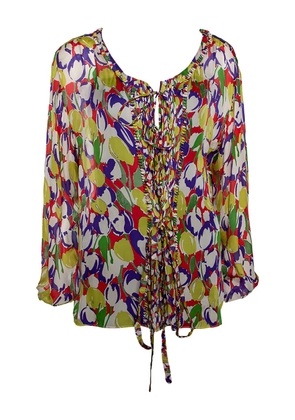 Roberto Cavalli Vintage silk blouse - Yellow