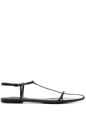 Jil Sander Thong ankle-strap sandals - Black