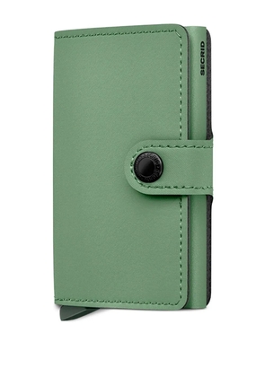 Secrid button mini wallet - Green