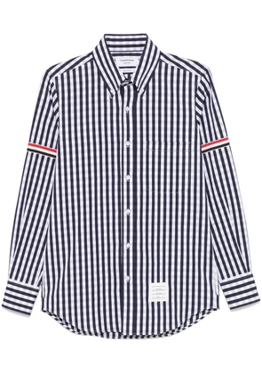 Thom Browne checked shirt - Blue