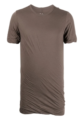 Rick Owens Double SS organic cotton T-shirt - Grey