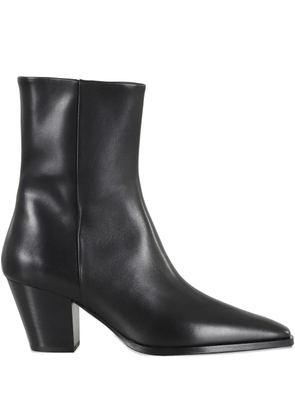 Aeyde Hedvig cowboy ankle boots - Black
