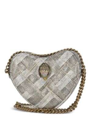 Kurt Geiger London quilted heart mini bag - Grey