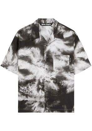 Palm Angels Blueprint Palms shirt - Black