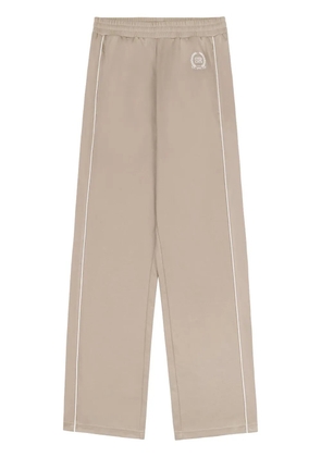 Sporty & Rich Golf logo-embroidered track pants - Neutrals