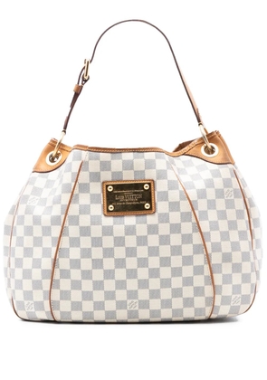 Louis Vuitton Pre-Owned 2009 Damier Azur Galliera PM shoulder bag - White