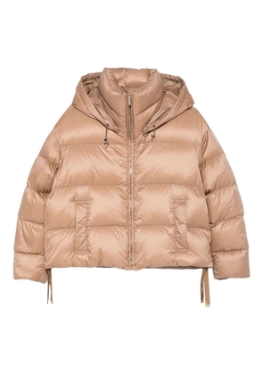 Max Mara hooded puffer jacket - Neutrals