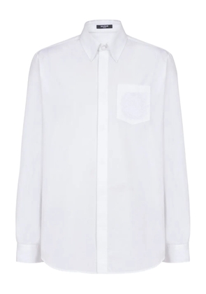 Balmain cotton shirt - White
